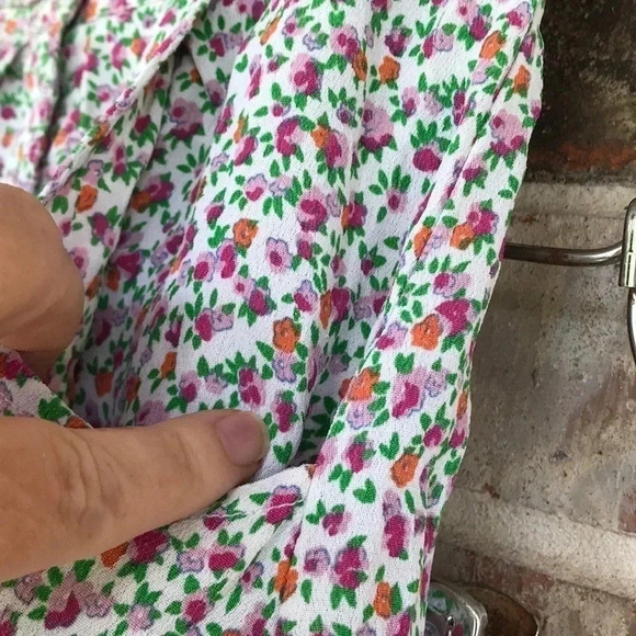 Topshop Ombré Floral Mini Print Skirt - Picture 4 of 8